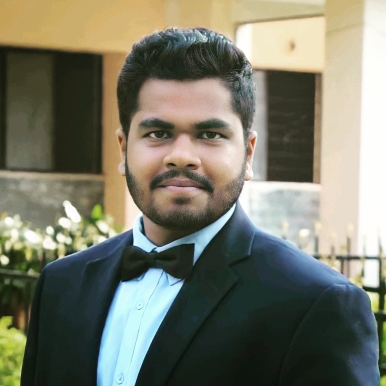 Chetan RV in formal attire
